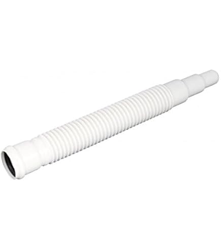 Flexible Push Fit Waste Pipe Coupling – 350-500mm Adjustable Multi Joint Connector