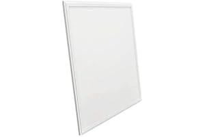 ILLUMINATIO 48W LED Panel Light, 600 x 600, Cool White, Ultra-Slim Square LED Ceiling Tiles [Energy Class A++] (6500K, 1 Pack) for Home, Office and Industrial Use