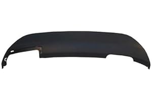 REPIAUTO Spoiler de pare-choc arrière noir compatible avec Ford Fiesta MK6 2008-2017