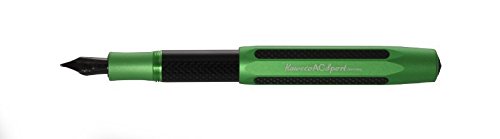 Kaweco AC Sport fountain pen Green Pen Nib: BB (Extra Bold) with black nib