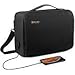 Produktbild REYLEO Laptoptasche 15,6 Zoll Laptop Aktentasche USB Ladeanschluss Wasserdicht Reise Business Messenger Umhängetasche Gepäck Strap Herren Damen Schule passt MacBook HP Dell Lenovo Notebook