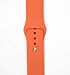 Produktbild iGuard 3D Premium Silikon Armband für Apple Watch 1 2 3-42mm - Orangerot - / Silicone/Druckverschluss / Spotarmband/Sport Armband
