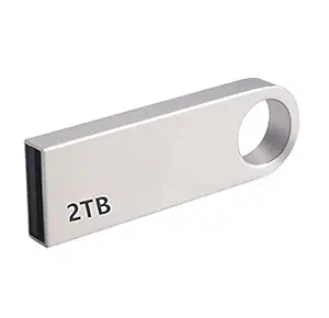 New Metal USB Disk Memory Drive USB2.0/USB3.0 Flash Drives USB Stick Water-Resistant Pen Drive Flash Drives for Laptop and PC 2TB (2000 GB)