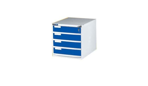 Anak Office Cabinets And Drawers 4 Compartments Blue And Grey
