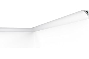 NOEL & MARQUET NE1 PURE NOMASTYL Moulure de plafond - 40 x 40 x 2000 mm - NOËL & MARQUET - une marque de NMC - Polystyrène