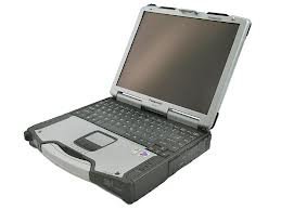 Rugged Panasonic Toughbook CF-29 Laptop Touchscreen Notebook 1 6Ghz  Windows XP Professional  80Gb Hard Drive  1 5Gb Ram
