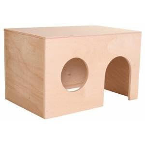 Trixie 60862 Casita Madera para Cobayas, 27 x 17 x 19 cm