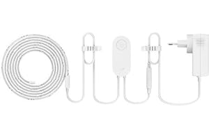 ‎YEELIGHT Yeelight Smart LED Light Strip Plus, Wi-Fi Light Strip, Multi-Colour, Dimmable, 2 m, 3 m, 5 m, 8 m, Expandable to Max. 10 m, Compatible with Amazon Alexa and Google Home