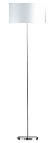 Honsel Leuchten Loft 41471 - Lamparilla metálica con pantalla blanca