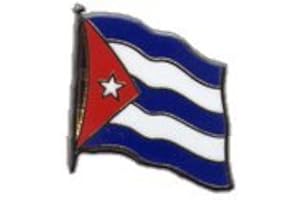 DIGNI Flaggenfritze Bandiere di Pin/spilla Cuba placcato oro