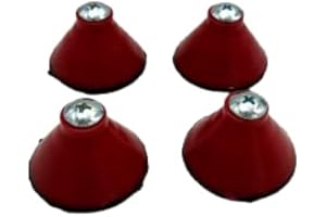 FACILEMARKET PZ. 4 Piedini Rosso Ral per affettatrice 195/22/25/275