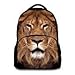 Produktbild Kinder Tiere Schultasche 6-16 Polyester 17 Zoll Notebook Rucksack (Löwe 2)