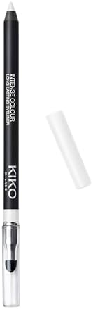 KIKO Milano Intense Colour Long Lasting Eyeliner 01 I Matita Occhi Waterproof a Lunga Durata fino a 10 Ore I Intenso e Sfumabile ad Alta Precisione
