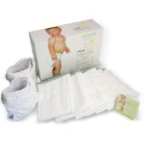 Real Nappies Top-Up Pack, Reusable Cloth Nappies, Newborn Size, for babies up to 12 weeks, 2.5 - 6 kg