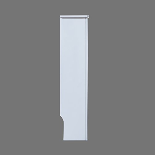 Homcom® Heizkörperverkleidung Heizkörperabdeckung Heizungsverkleidung Heizkörper Radiator Cover Abdeckung (Modell2/172x19x81 cm) - 4