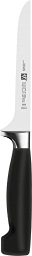 Zwilling Vier SterneAusbeinmesser, 140 mm (Rostfreier Spezialstahl, Zwilling Sonderschmelze, Kunststoff) schwarz