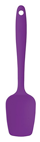 Colourworks Silikon-Mini-Spatellöffel, 20 cm – Violett