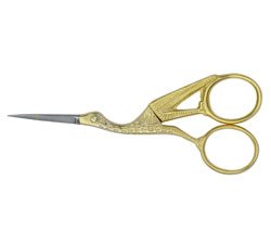 Batten Edwards Stork Scissors Gold 11cm