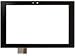 Produktbild MicroSpareparts Mobile Sony Xperia Tablet Z Digitizer Touch Panel Black, MSPP72537 (Touch Panel Black)