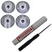 Produktbild INYES Unten Fall Gummifüße für MacBook Pro Retina A1425 A1502 A1398 33 cm 38,1 cm