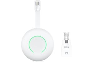 HomeWizard P1 Meter med HAN Converter, Smart WiFi Mätare för Realtidsavläsning av El