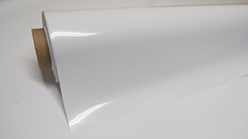 LACKFOLIE 130cm / 30mtr Rolle weiss einfach