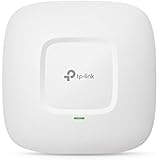 TP-Link N300 Wireless Ceiling Mount Access Point, Support Passive PoE and Direct Current, Easily Mount to Wall or Ceiling, Simply Managed by Free EAP Controller Software (EAP110)