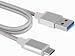 Produktbild Microconnect usb3.1ca05s USB C USB-Kabel 0,5 m Stecker USB A Stecker USB Kabel, silber (1), Stecker/Stecker 0,5 m/c, usb A, USB 3.0/3.1 Gen, silber)