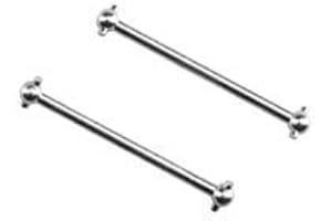 Radiokontrol Carrera 370410195 Carrera Profi RC per Red Fibre 183002 183001 183003 183004 183006 183008 Coppia Semiassi Anteriori Dogbone 50mm Lunghezza Totale