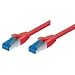 Produktbild Tecline 74125r 25 m Cat6 a S/FTP (STP) rot Netzwerk-Kabel – Netzwerk-Kabel (25 m, CAT6 A, RJ-45, RJ-45, S/FTP (STP), männlich/männlich)