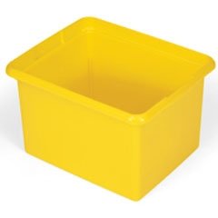 Rubbermaid Commercial Products FG9T8400YEL-1, Polypropylene Organizing Bin - Yellow