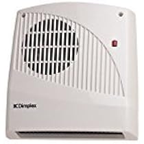 NEW RE-MANUFACTURED***** Dimplex FX20VE Fan Heater Wall Mounted with  Electronic Timer 1 Bathroom Heater/2kW Energy-Saving. Run back timer :  Amazon.co.uk: DIY u0026 Tools