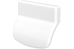 NAJDER Weiß Balkontürgriff Kunstoff Balkontürschnapper Balkon Terrassentürgriff Balkongriff PVC(Weiß ral. 9016)