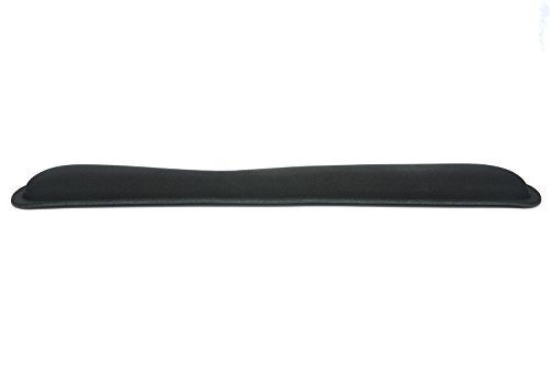 Premium Plattform Gummitastatur Pad Handgelenkauflage mit Memory Foam für Tastatur, Schwarz - 4