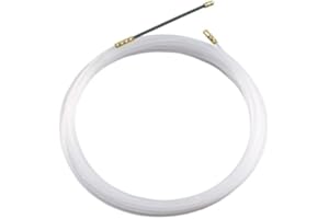 Saraoriginalshop Sonda Tiracavi Tira cavi Tirafili Sonda Passacavi molla da elettricista diametro 4 millimetri disponibile in 3 misure. (15 Metri)