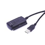 C0409127 Gembird AUSI01 - Adaptador USB a IDE 2.5\"/SATA 3.5\", color negro
