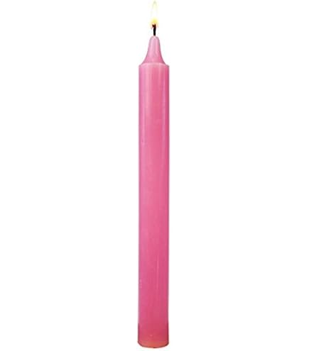 Bougies Blanches Magnétisées Pour Rituels - Lot De 6 - Teintées Masse - Livraison Gratuite