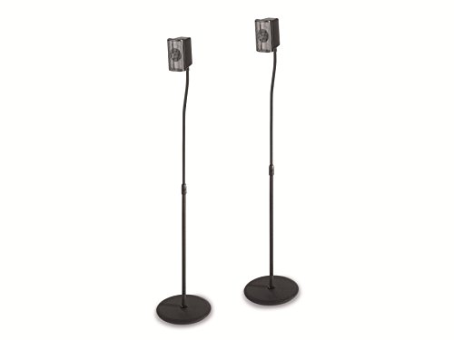 Preisvergleich Produktbild Hama Slim - Lautsprecherstand für Lautsprecher - Schwarz