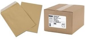 GPV Self-Adhesive Envelopes Kraft Box of 500 90 g B5 176 x 250 mm