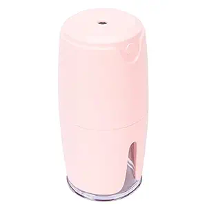 USB Car Humidifier, Portable Easy to Operate Aromatherapy Diffuser Colorful Light for Desktop for Office for Bedroom for Car(Pink, Pisa Leaning Tower Type)