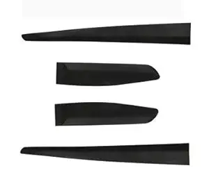 VANSH TRADE Grand i10 Car Door Side Beading Color: Matte Black (Set of 4 Pieces)