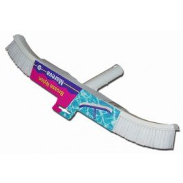 Mareva 05171-Bürste doppelwandig für Pool Nylon blau 45 cm