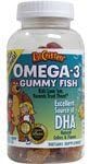 L'il Critters Omega-3 Gummy Fish with DHA, 120-Count Bottles
