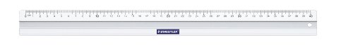 Staedtler Mars 563 - Regl met lica color plateado 40 cm