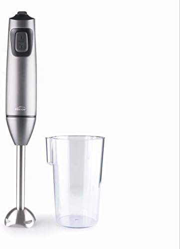Lacor - 61668 - Frullatore elettrico Titan Pro da 600 W con chiusura a scatto, con funzione turbo, include bicchiere 600 ml, Dimensioni 8,5 x 6,28 x 39,7 cm, grafite