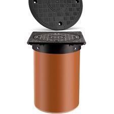 Preisvergleich Produktbild Kunstoff Schachtabdeckung Schachtdeckel DN 315 Teleskopabdeckung Gullydeckel