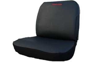 Italfodere Coppia Coprisedili Piaggio Porter in Finta Pelle Nero