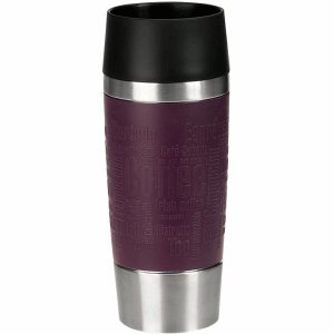 Preisvergleich Produktbild Emsa Isolierbecher Travel Mug 0,36l brombeer / silber