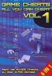 Game Cheats - All you can cheat 1 Lösungsbuch