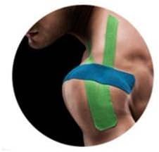 Muscle Tape BLUE Kinesiology Tape 1 Roll 5cm x 5m Therapeutic Sports Athletic Tape for Knee Shoulder Muscle Support Adhesive Waterproof